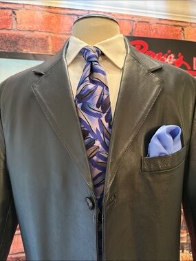 croft & barrow Leather Sport Jacket